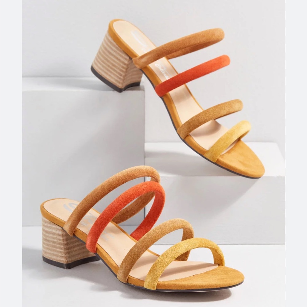 Sbicca Vintage Collection Multi Color Sandals